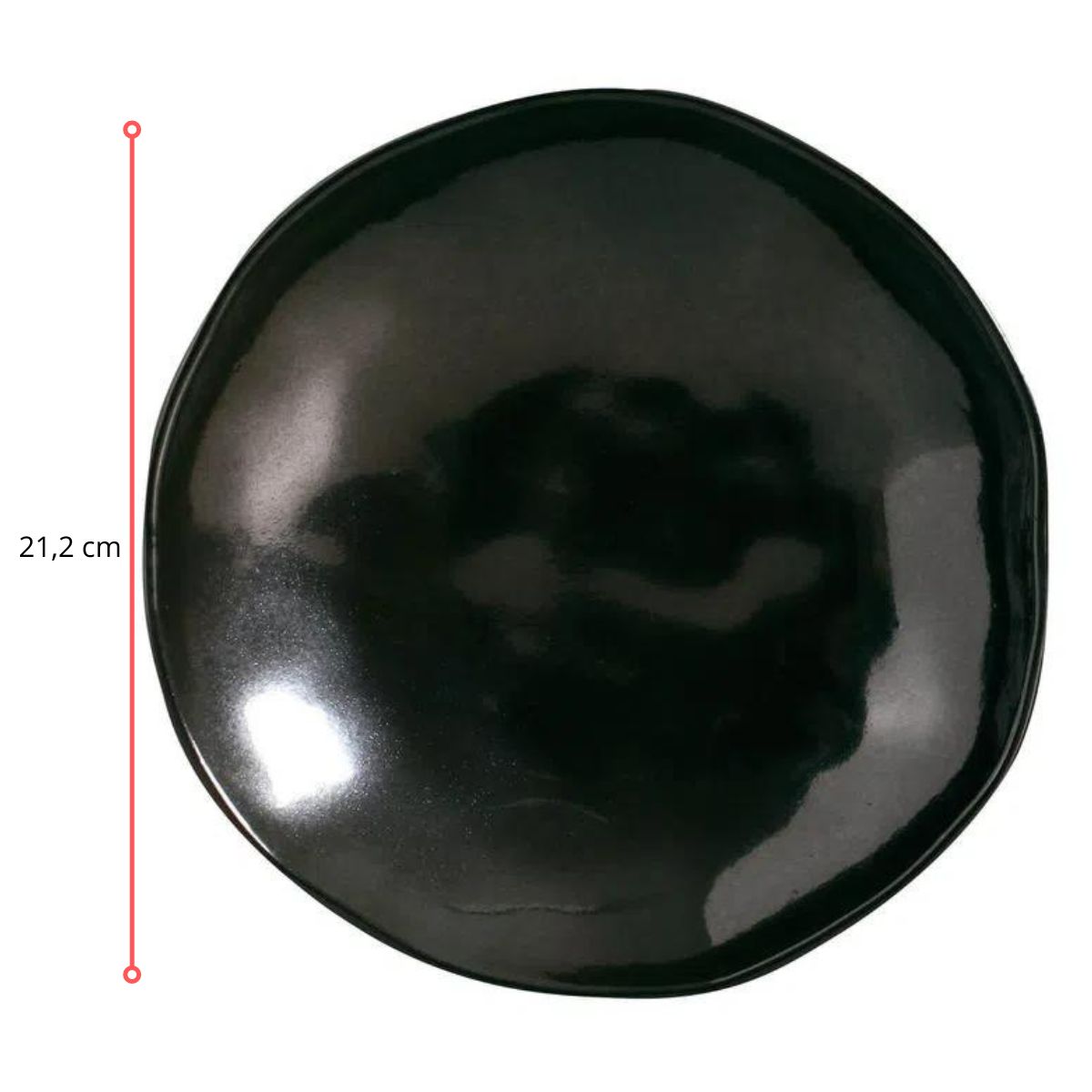 128291 - PRATO FUNDO ORGÂNICO FERRUM Ø 21,2 CM - CX 6 PCS