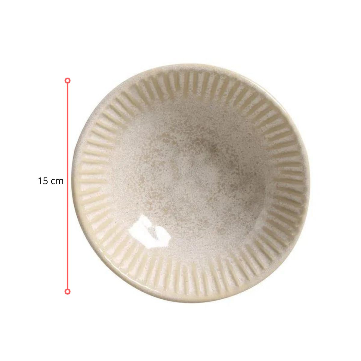128464 - CUMBUCA LINHAS LATTE 15 X 5,5 CM - CX 6 PCS