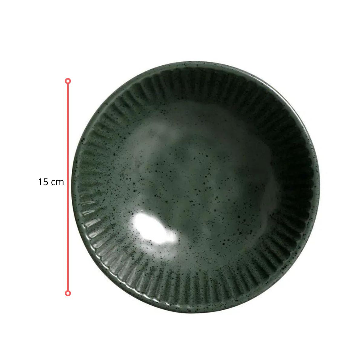 128466 - CUMBUCA LINHAS GREENERY 15 X 5,5 CM - CX 6 PCS