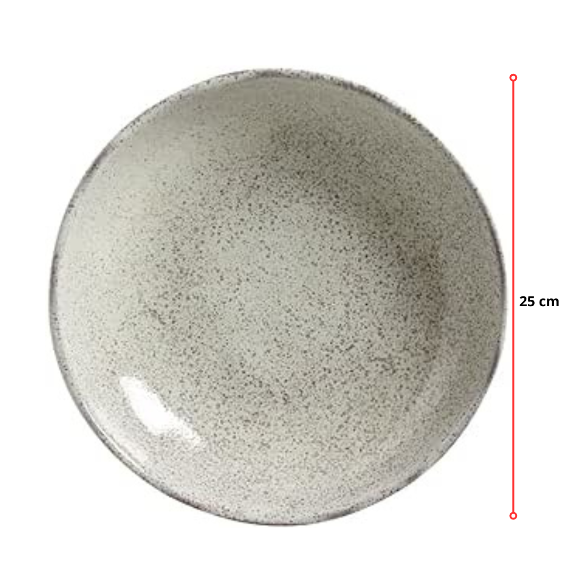 PRATO FUNDO BIO PISTACHE - 25 CM