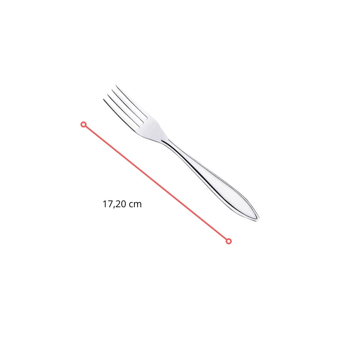 920 - GARFO OCEANO SOBREMESA - CX 12 PCS