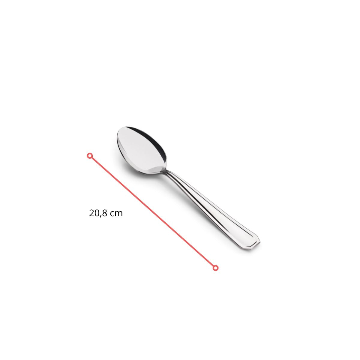 5116-001 - COLHER DE MESA LOUVRE - CX 12 PCS