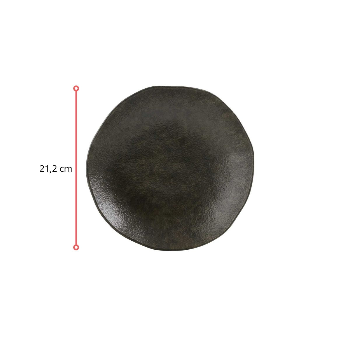 125716 - PRATO FUNDO ORGÂNICO ONYX - CX 6 PCS