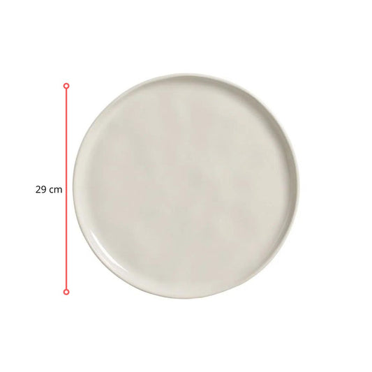 128124 - PRATO RASO BIO CLAY Ø 29 CM - CX6