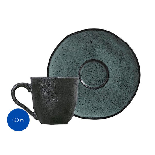 128323 - XÍCARA CAFÉ ORGÂNICO PETROLEUM 120ML - CX 6 PCS