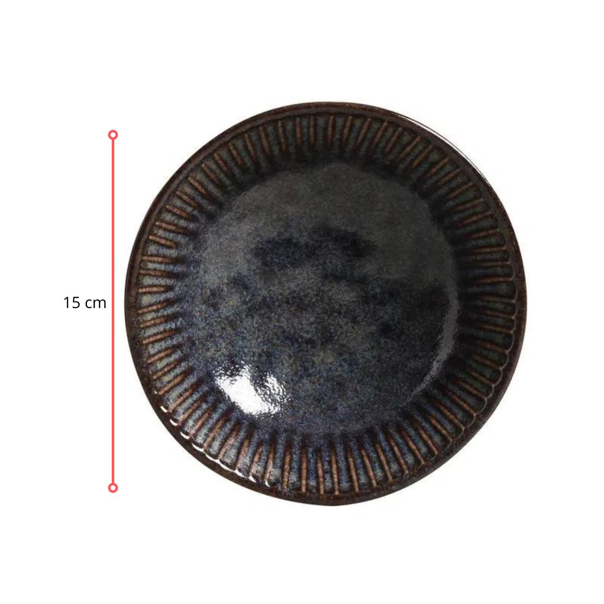 128462 - CUMBUCA LINHAS TITANIUM 15 X 5,5 CM - CX 6 PCS