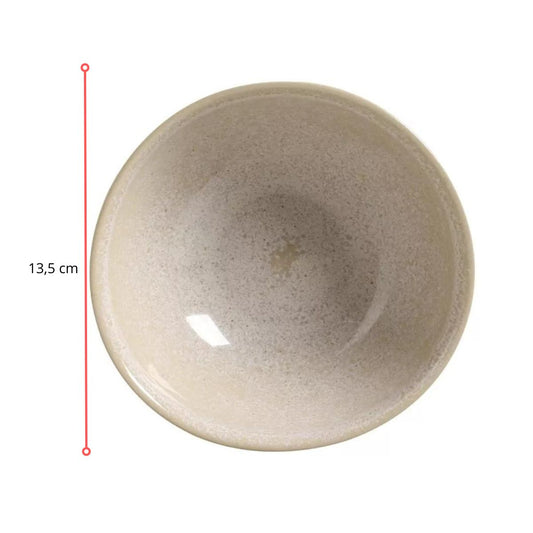 128478 - CUMBUCA COUP STONEWARE LATTE 13,5 CM - CX 6 PCS
