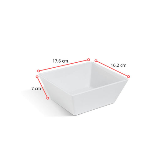 128228 - TRAVESSA RETANGULAR GASTRODEEP BC GN1/6 17,6 X 16,2 X 7 CM (DF) - UNID