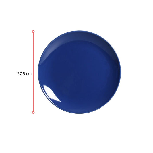 127194 - PRATO RASO COUP AZUL NAVY - CX 6 PCS