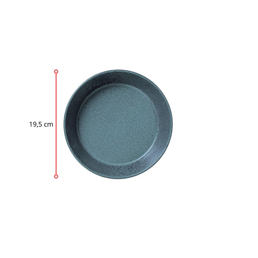 127306 - PRATO FUNDO NEO STONEWARE NIGHT SKY - CX 6 PCS