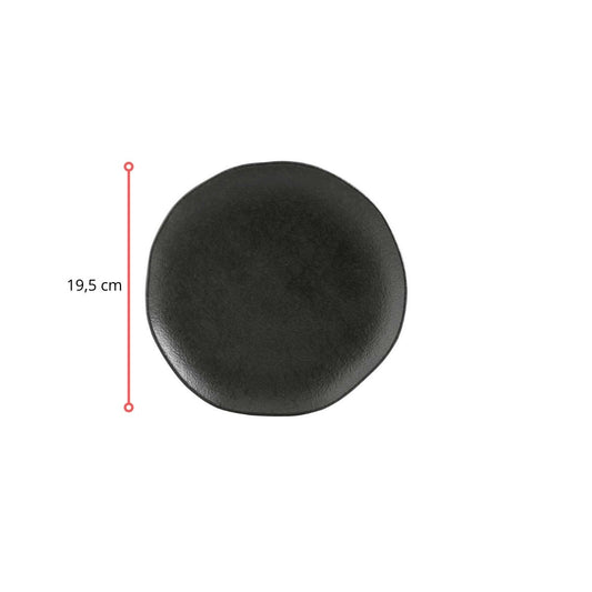127327 - PRATO SOBREMESA ORGÂNICO CARBON - CX 6 PCS